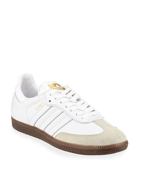 white Adidas Samba classic